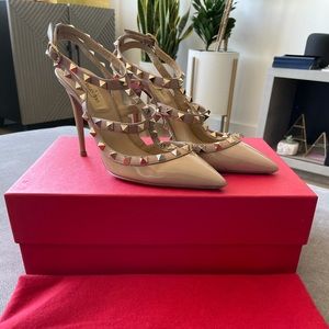 Valentino Rockstud Caged Pumps w/ Dust Bag + Box